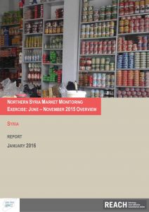 SYR_Report_Northern Syria Market Monitoring Study: June-November 2015 Review_Jan 2016