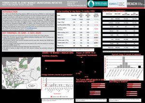 Joint Market Monitoring Initiative (JMMI) Yemen, Situation Overview, COVID-19 Addendum – 28 June - 2 July 2020 (round 2)