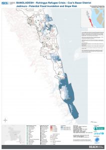 Bangladesh - Cox's Bazar - Jadimura Potential Inundation and Slope Risk