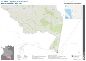 REACH Col Mapa de Referencia - Amazonas, Junio 2021