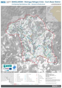 Bangladesh - Cox's Bazar - Unchiprang Spontaneous Site Infrastructure - November 2017