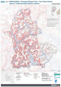 Bangladesh - Cox's Bazar - Camp 10 Potential Flood and Landslide Risk to Latrines