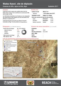 NER_Factsheet_Profil Site de Déplacés de Madou Kaouri_Septembre 2017