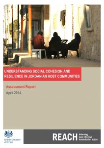 JOR_Report_SocialCohesionandResilienceinJordanianCommunitiesHostingSyrianRefugees_April2014