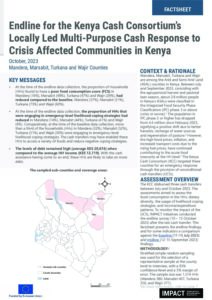 Endline for the Kenya Cash Consortium’s Locally Led Multi-Purpose Cash Response to Crisis Affected Communities in Kenya
