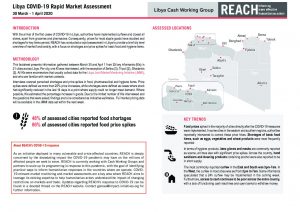 COVID 19 Libya Rapid Market Assessment, April 2020