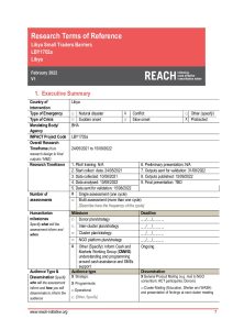 REACH Libya_Small Traders Barriers Assessment TORs (June 2021)_External