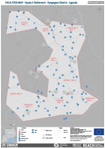 UGA_Map_Kyaka II Facilities_September 2018