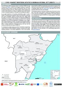 Mombasa Market Monitoring Situation Overview - February 2021