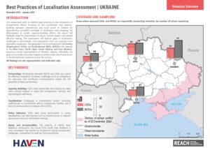REACH Ukraine Best Practices of Localization Assessment (BPLA) Situation Overview (November – January 2025)