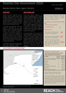 Detailed Site Assessment, Doolow - February 2020