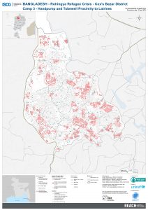 Bangladesh - Cox's Bazaar - Camp 3 Handpump Proximity to Latrines -R5 April 2018