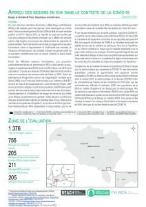 Aperçu des besoins en EHA dans le contexte de la COVID-19 à Bangui et Ombella-M’Poko, République centrafricaine (RCA) - Septembre 2020