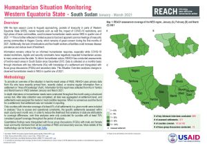 Humanitarian Situation in Hard-to-Reach Areas in Western Equatoria - January to March 2021