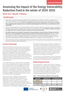 REACH Moldova Energy Vulnerability Reduction Fund Assessment Situation Overview