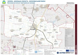 AGORA UKR Map REF Volnovakha HromadaOverview 16JULY2021 A0
