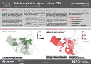 SSD_Factsheet_Assessment of Hard-to-Reach Areas FSL_March 2018