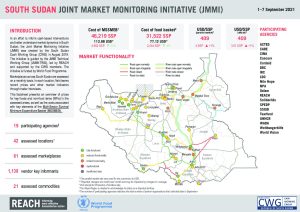 South Sudan Joint Market Monitoring Initiative (JMMI) Factsheet, September 2021