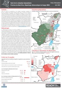 Suivi de la situation humanitaire au Nord Kivu avril 2021