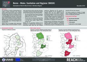 Hard-to-Reach WASH Factsheet in Borno State, Nigeria - December 2019
