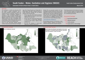 SSD_Factsheet_Assessment of Hard-to-Reach Areas WASH_March 2019