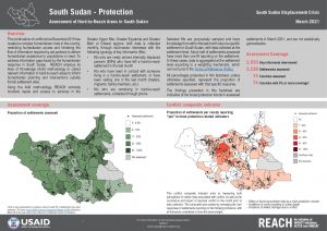 REACH SSD Factsheet Assessment of Hard to Reach Areas Protection March 2021