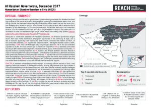 SYR_Factsheet_HSOS Governorate Factsheet Al Hasakeh_December 2017