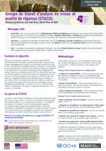 REACH -OCHA- DRC-GTACQ-Factsheet mensuelle - Février 2026