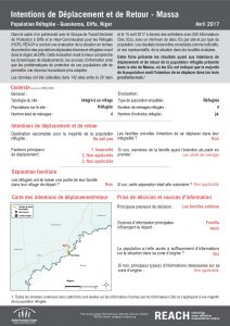 NER_Factsheet_Evaluation Protection, Intentions de Déplacement et de Retour, Massa, Réfugiés_Avril 2017