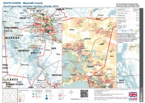 South Sudan - Flood Impact Education Facilities Mayendit County (October 2025)