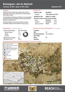 NER_Factsheet_Profil Site de Déplacés de Boulangouri_Septembre 2017
