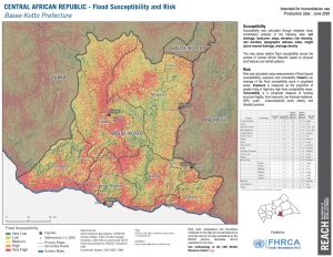 Basse Kotto, CAR (Flood Risk Map 26JUNE2020)