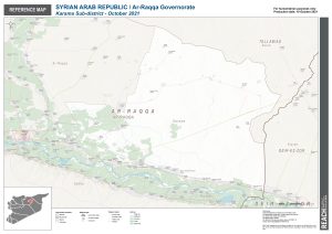 REACH Syria Reference Map Sub district Karama OCT2021 A1