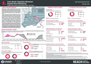 Port and Road Monitoring, Kapoeta County, South Sudan - September 2020