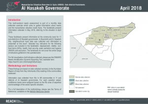 REACH_SYR_Factsheet_HSOS Subdistrict Factsheet_Al Hasakeh_April 2018