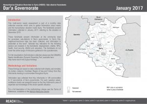 SYR_Factsheet_HSOS Sub-District Factsheets Dar'a Governorate_January 2017