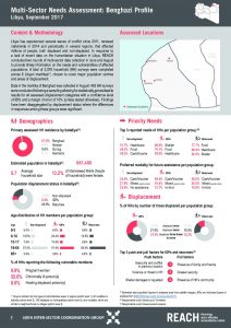 LBY_Factsheet_MSNA Benghazi Profile_September 2017