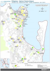 PHL - Tacloban City - Displacement Sites - Shelter Arrangement - 30.11.2013