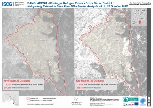Bangladesh - Cox's Bazar - Kutupalong Extension Site - Zone NN Shelter Analysis Comparison - 6 to 26 October 2017