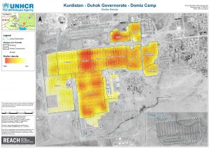 KRG - Duhok Governorate - Domiz Camp - Shelter Density - 17 June 2013