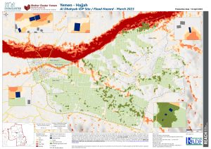 REACH Yemen: Flood Hazard Map - Al Dhahyah IDP site