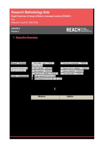 IRQ_TOR_Rapid Overview of Areas of Return reviewed version_April2019