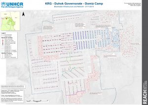 KRG - Duhok Governorate - Domiz Camp - WASH - Blackwater - 08 December 2013