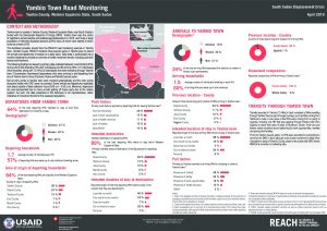 SSD_Factsheet_Yambio_Road_Monitoring_April_2019