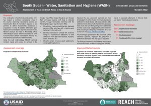 Assessment of Hard to Reach Areas: Water, Sanitation and Hygiene, October 2022