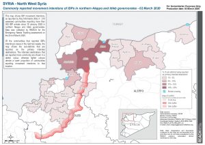 REACH SYR MAP NW ENT Movement Intentions 03MAR2020 A4