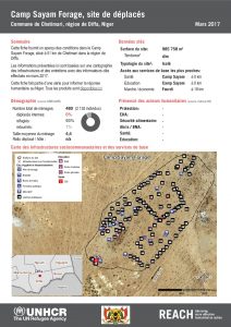 NER_HCR_Factsheet_Profil Site de Déplacés_Commune de Gueskerou_Camp Sayam Forage_Mars 2017
