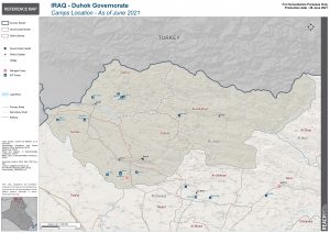 REACH IRQ Map REF Duhok CampLocation 28JUN2021 A1