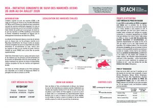 Joint Market Monitoring Initiative (JMMI) Factsheet, Central African Republic – June 2020