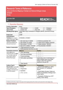 REACH_Kenya_Terms of Reference_Dadaab and Kakuma Refugee Camps Actor and Service Mapping_November 2020